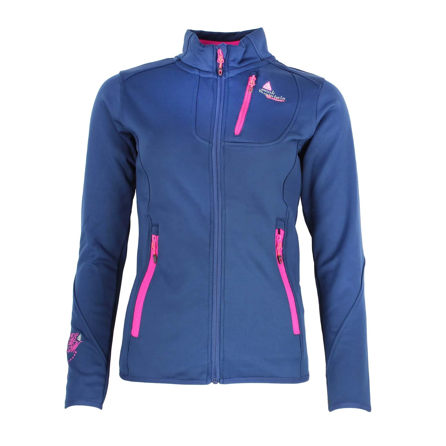 Blouson Polarshell Femme AYNUR Marine 3 Blouson Polarshell Femme AYNUR Marine