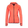 Blouson Polarshell Femme ACAMPUS Corail 2 Blouson Polarshell Femme ACAMPUS Corail -Vêtements De Ski blouson polar shell femme acampus corail 2