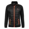 Blouson Polar Shell CALER Noir/orange -Vêtements De Ski blouson polar shell homme caler noiror 1