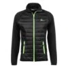 Blouson Polar Shell CALER Noir/vert 1 Blouson Polar Shell CALER Noir/vert -Vêtements De Ski blouson polar shell homme caler noirvert 1