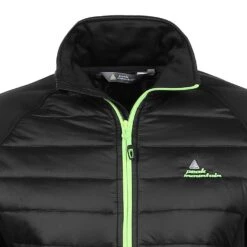 Blouson Polar Shell CALER Noir/vert 7 Blouson Polar Shell CALER Noir/vert -Vêtements De Ski blouson polar shell homme caler noirvert2 1