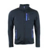 Blouson Polar Shell CANTON Noir/bleu 2 Blouson Polar Shell CANTON Noir/bleu -Vêtements De Ski blouson polar shell homme canton noir 1