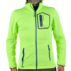 Blouson Polar Shell CRISTOM Vert