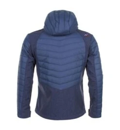 Blouson En Softshell Homme CALENDER Bleu -Vêtements De Ski blouson softshell homme calender bleu1 1