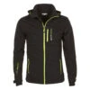 Blouson Softshell ECANNE1016 Noir/jaune 2 Blouson Softshell ECANNE1016 Noir/jaune -Vêtements De Ski blouson softshell homme canne noirjaune 1