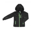 Blouson Softshell ECANNE1016 Noir/vert -Vêtements De Ski blouson softshell homme canne noirvert 1 1
