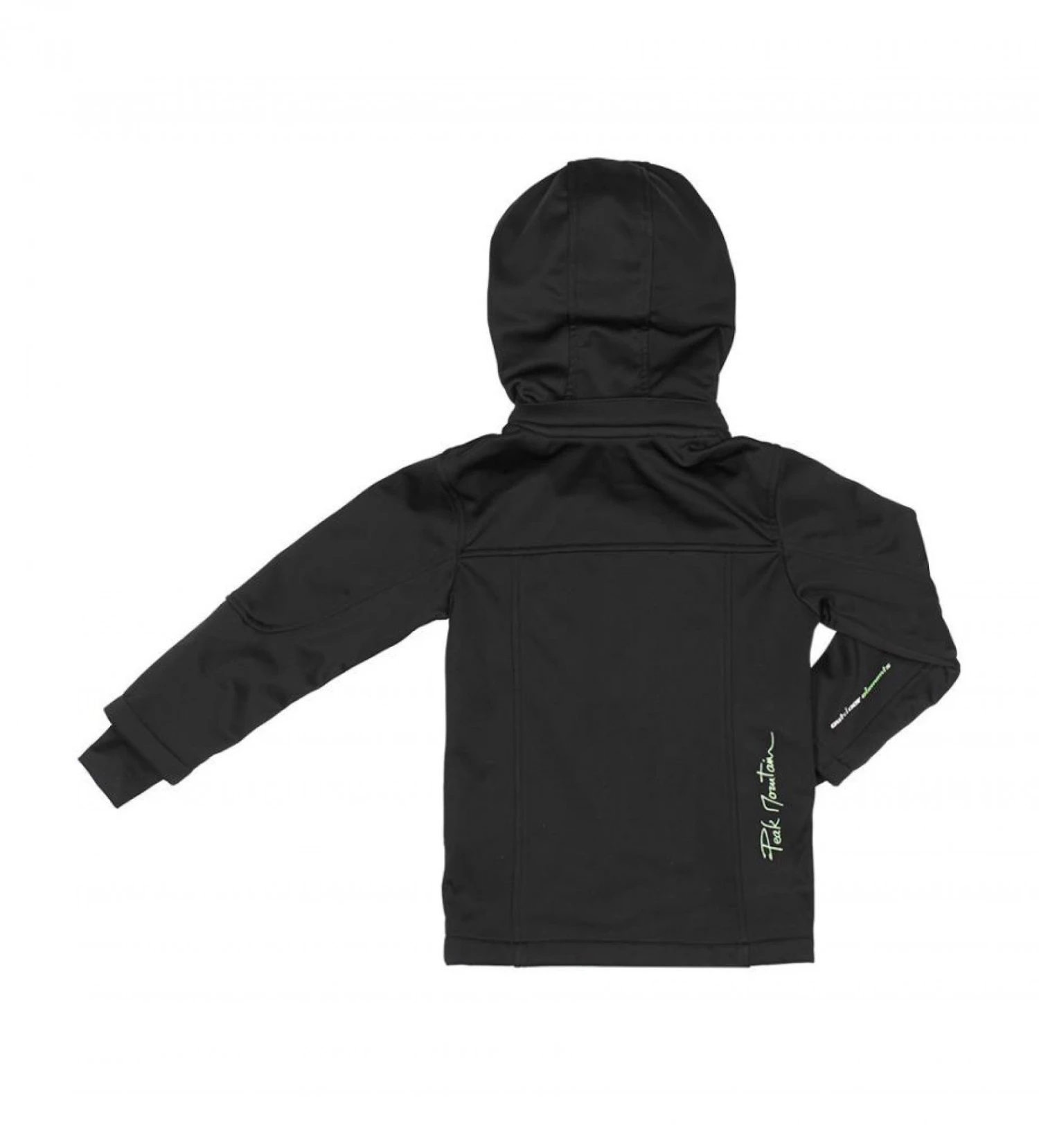 Blouson Softshell ECANNE1016 Noir/vert 4 Blouson Softshell ECANNE1016 Noir/vert – Image 2
