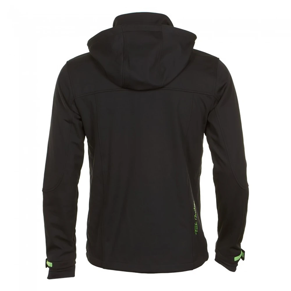 Blouson Softshell CANNE Noir/vert 4 Blouson Softshell CANNE Noir/vert – Image 2