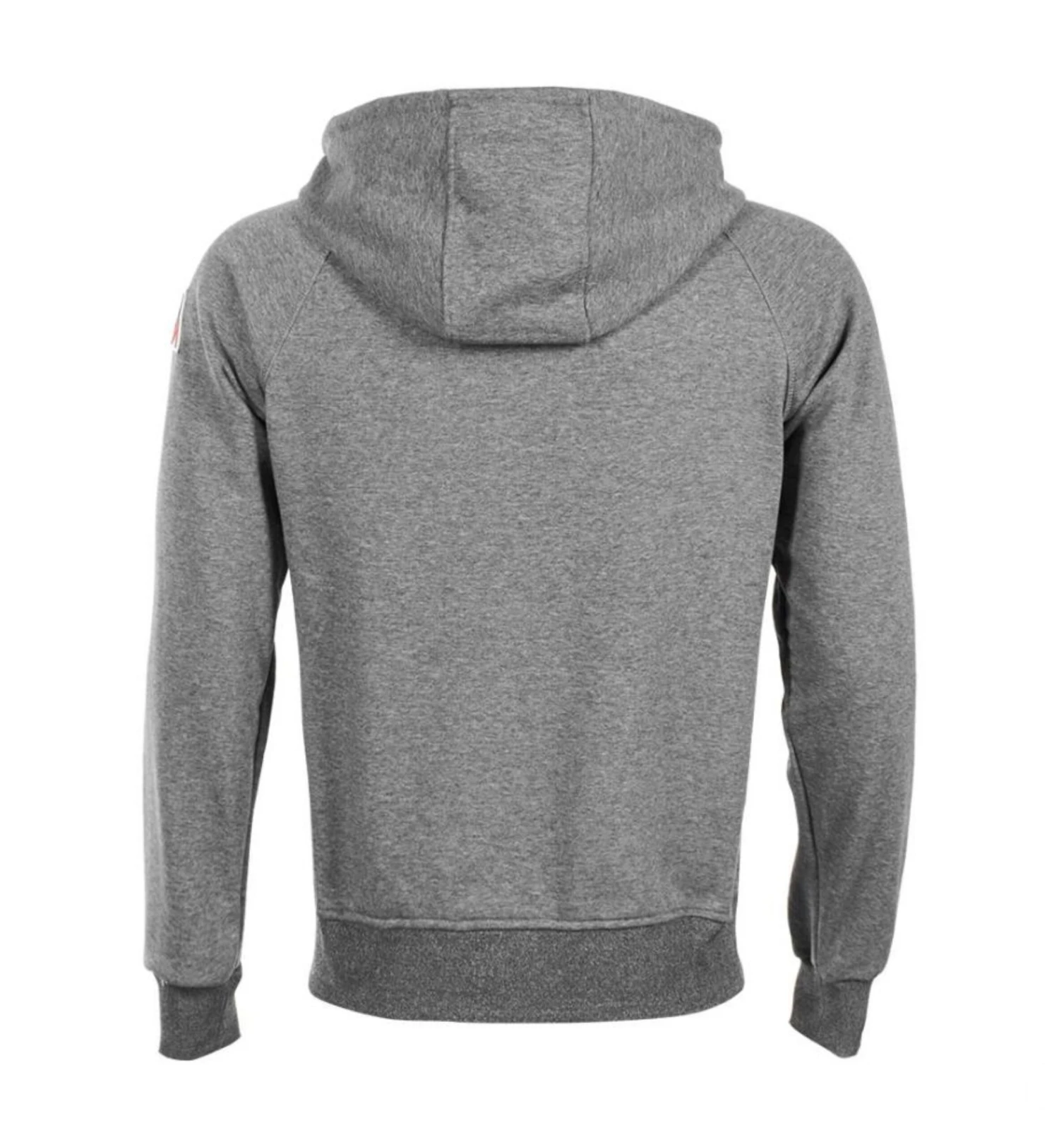 Sweat Molleton Zippé Avec Capuche Homme CANDORE Gris Clair 4 Sweat Molleton Zippé Avec Capuche Homme CANDORE Gris Clair – Image 2