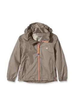 Coupe Vent Garçon ECARAIN38 Taupe -Vêtements De Ski coupe vent garcon ecarain taupe2