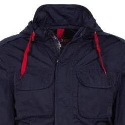 Parka Légère Homme CLOVA Marine (du M Au XXL) 9 Parka Légère Homme CLOVA Marine (du M Au XXL) -Vêtements De Ski coupe vent homme clova marine3