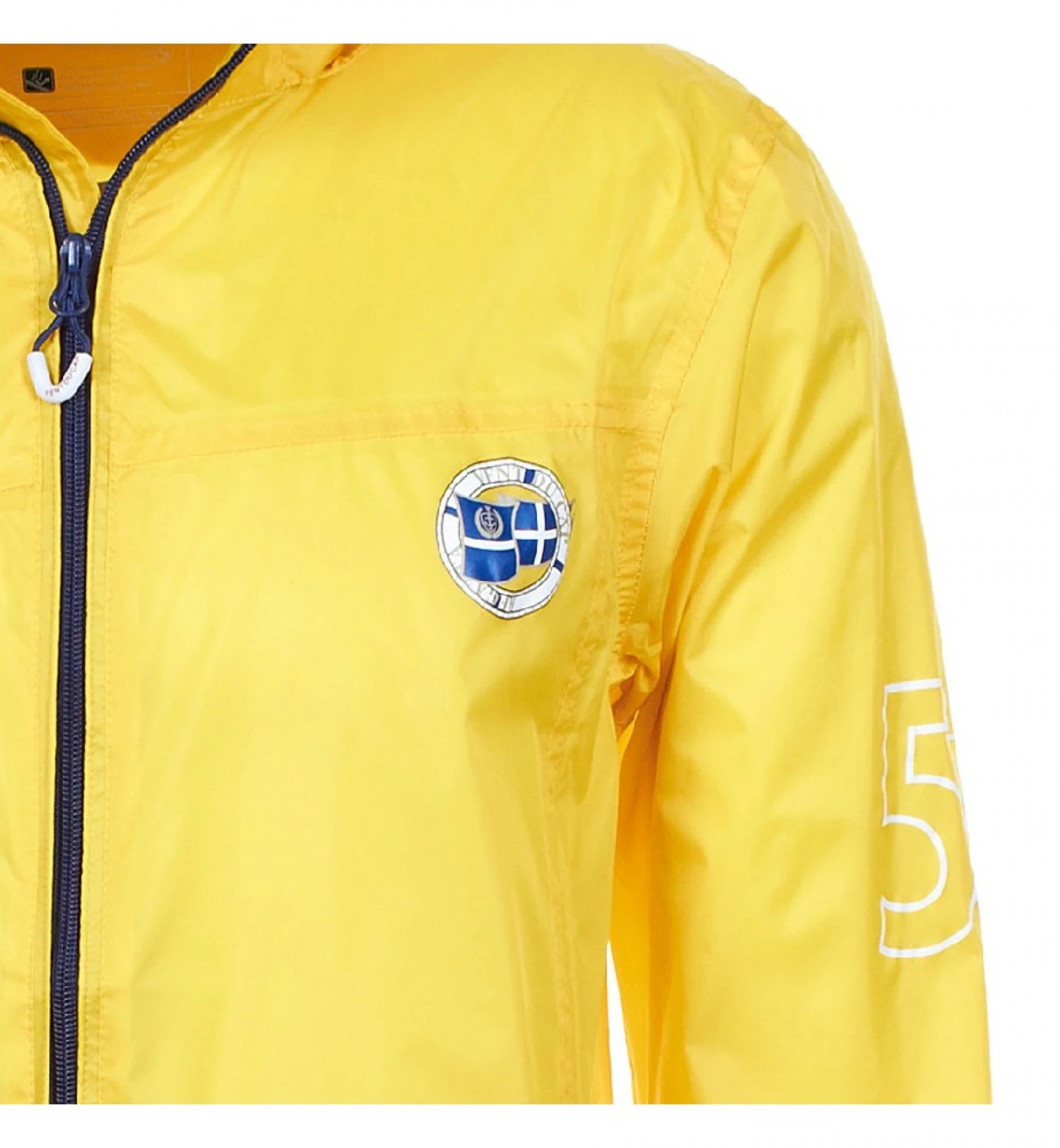 Coupe-vent D'été Homme CRANY Jaune (du M Au XXL) 5 Coupe-vent D'été Homme CRANY Jaune (du M Au XXL) – Image 3