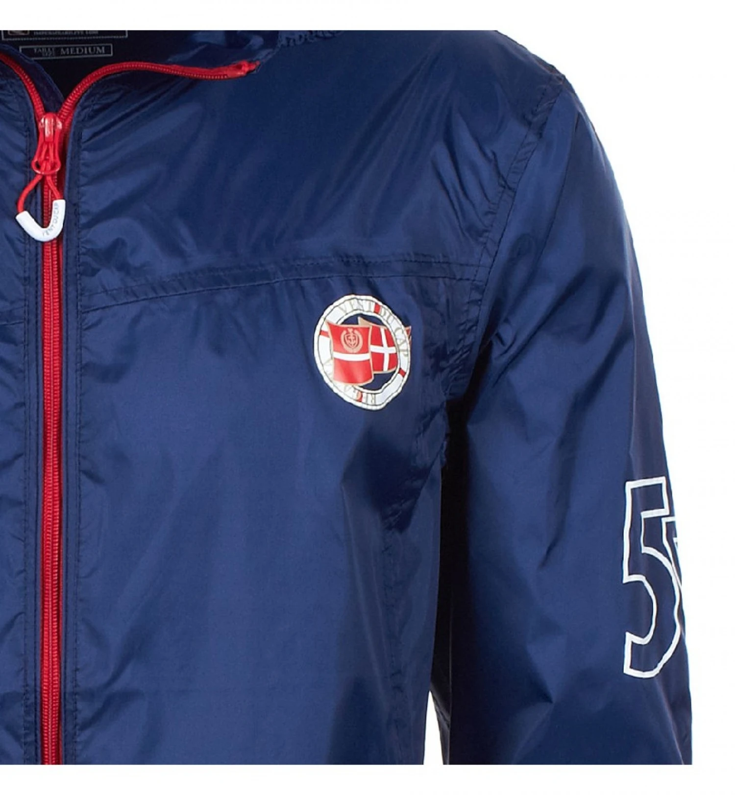 Coupe-vent D'été Homme CRANY Marine (du M Au XXL) 5 Coupe-vent D'été Homme CRANY Marine (du M Au XXL) – Image 3