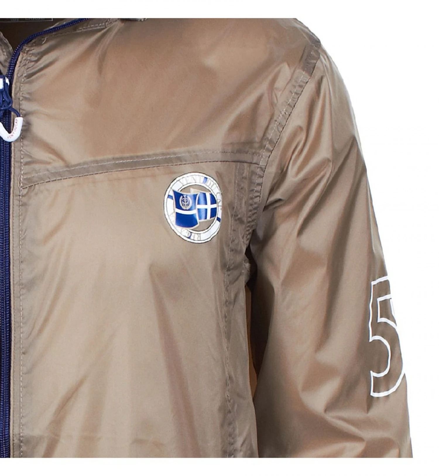 Coupe-vent D'été Homme CRANY Taupe (du M Au XXL) 6 Coupe-vent D'été Homme CRANY Taupe (du M Au XXL) – Image 4