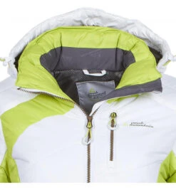 Blouson De Ski Femme ACILORG Blanc/vert -Vêtements De Ski doudoune de ski femme acilorg blanc3 1