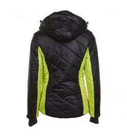 Blouson De Ski Femme ACILORG Noir/vert 7 Blouson De Ski Femme ACILORG Noir/vert -Vêtements De Ski doudoune de ski femme acilorg noir1 1