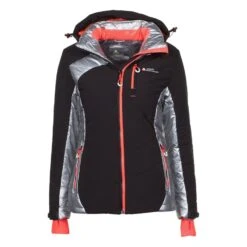 Blouson De Ski Femme ACILVER Noir/argent