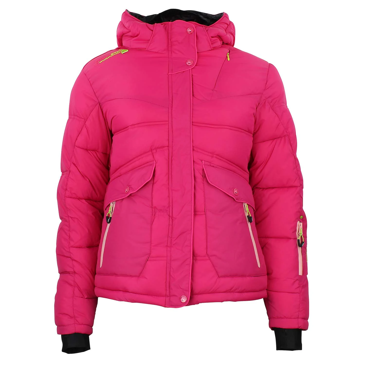 Doudoune De Ski Femme ANECY Fuchsia 3 Doudoune De Ski Femme ANECY Fuchsia