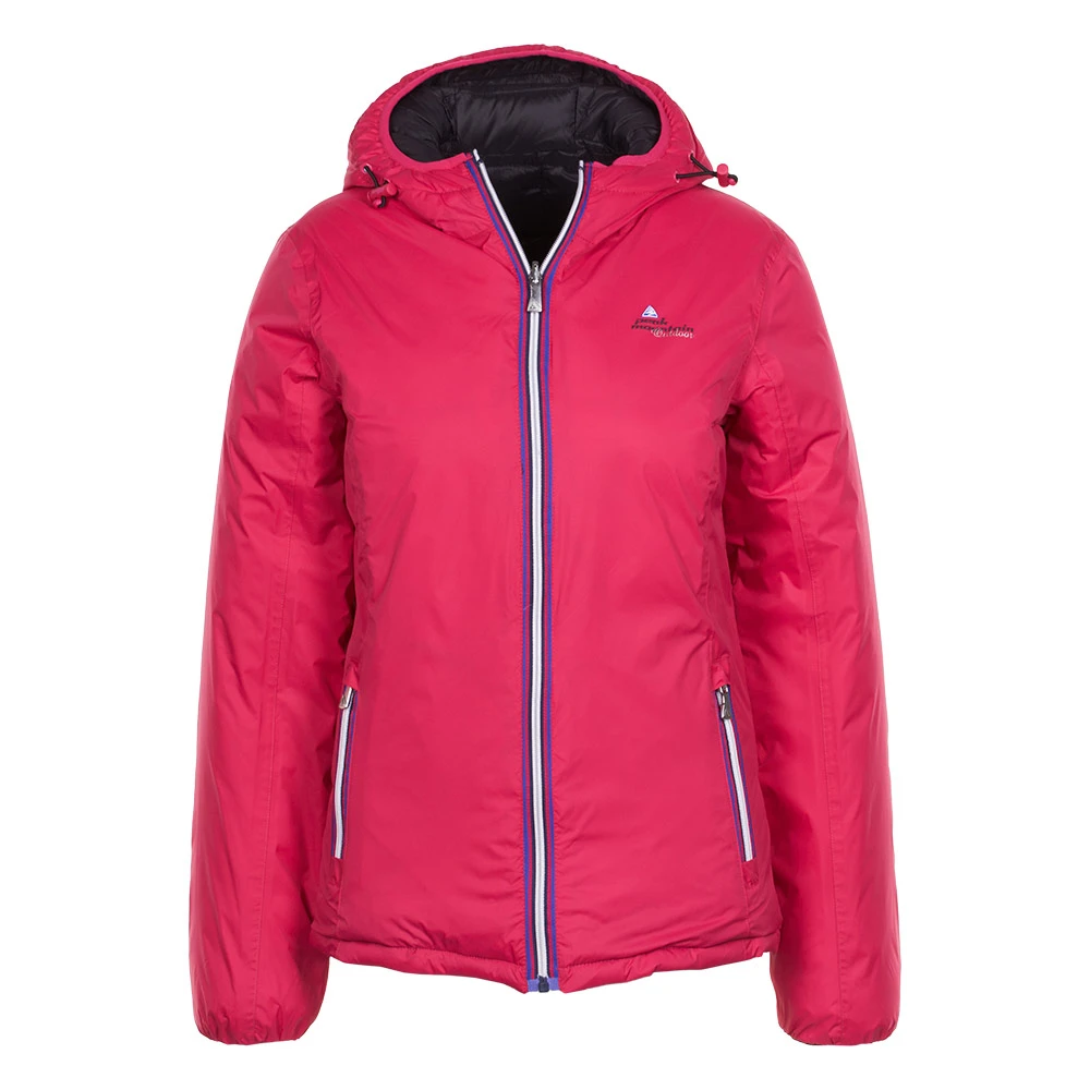 Doudoune Réversible Femme AWA Fuchsia/noir 6 Doudoune Réversible Femme AWA Fuchsia/noir – Image 4