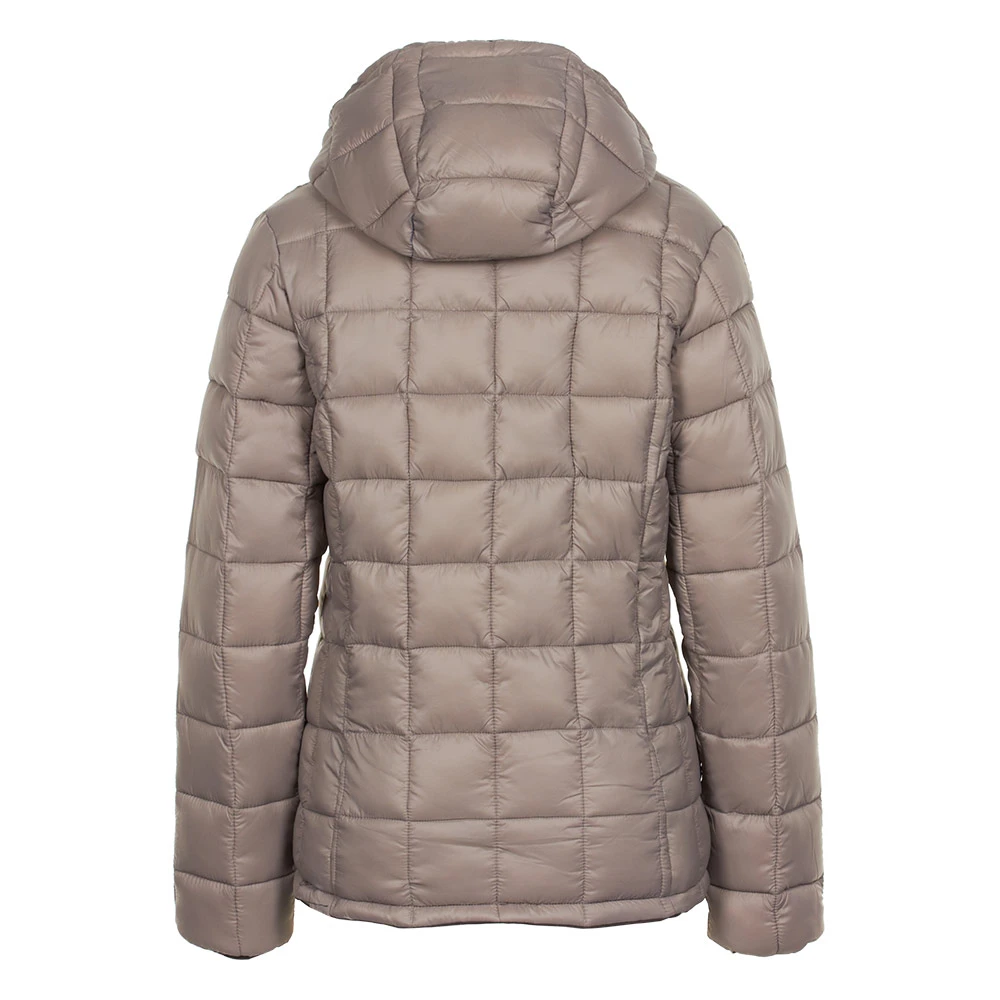 Doudoune Réversible Femme AWA Taupe/marron 4 Doudoune Réversible Femme AWA Taupe/marron – Image 2