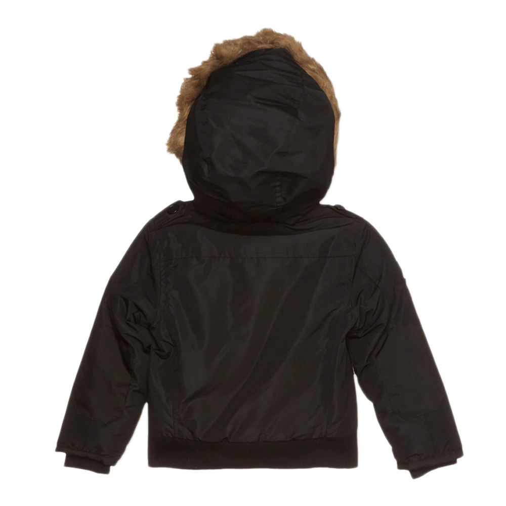 Doudoune Garçon ECOLT1016 Noir 4 Doudoune Garçon ECOLT1016 Noir – Image 2