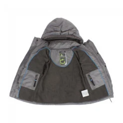 Doudoune De Ski Garçon ECARDIN38 Gris -Vêtements De Ski doudoune de ski garcon ecardin gris2 2