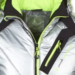 Doudoune De Ski Homme CILVER Argent/noir -Vêtements De Ski doudoune de ski homme cilver argent2 1