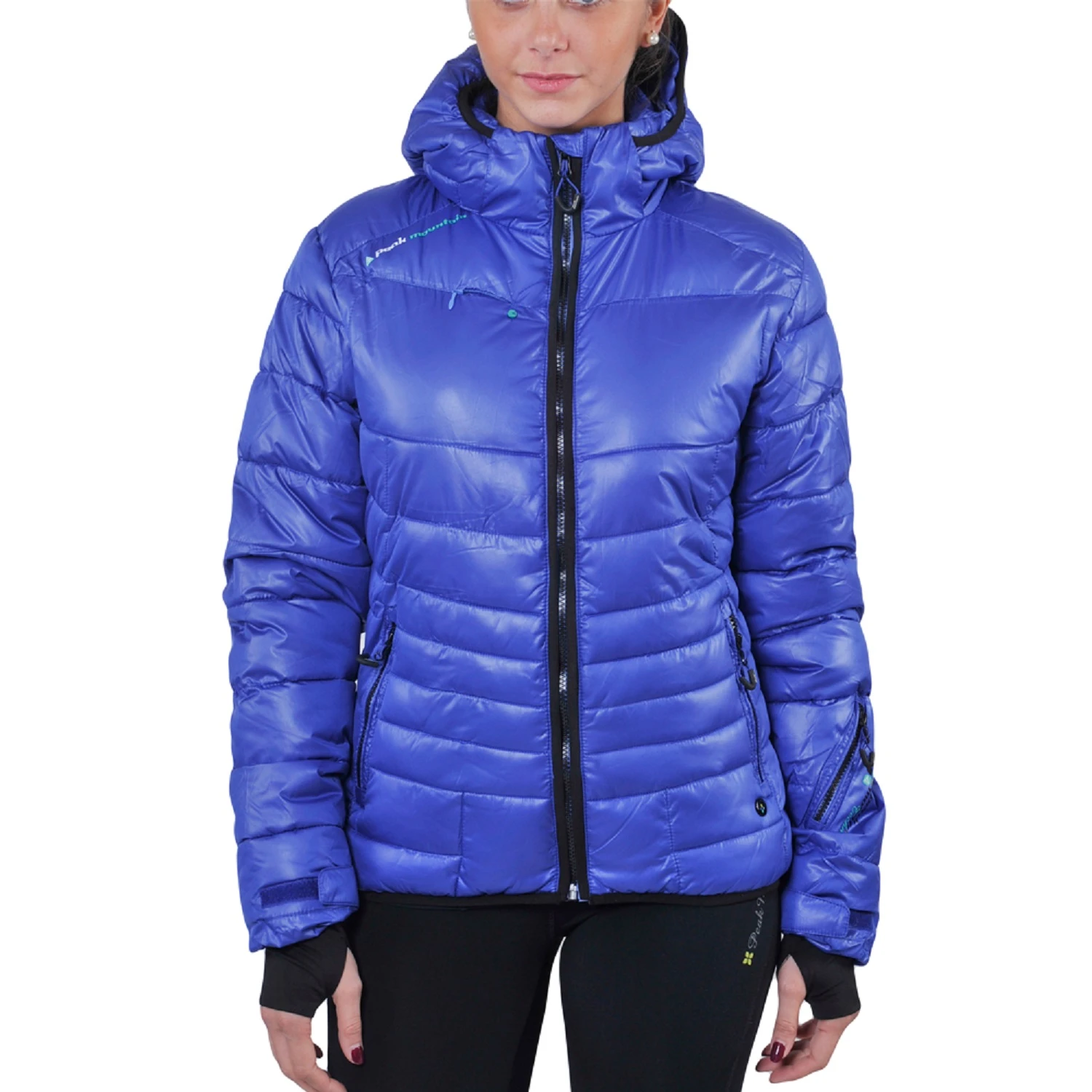 Doudoune De Ski Femme ALPINE Bleu 3 Doudoune De Ski Femme ALPINE Bleu