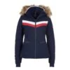 Blouson De Ski Femme ATALANTE Bleu 1 Blouson De Ski Femme ATALANTE Bleu -Vêtements De Ski doudoune femme atalante bleu 2 1