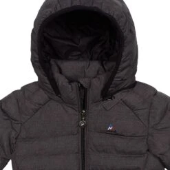 Doudoune Fille GACENZA Anthracite -Vêtements De Ski doudoune fille gacenza anth2 1 1 1