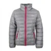 Doudoune Fine Fille GARO Gris -Vêtements De Ski doudoune fille garo gris 1 1