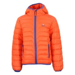 Doudoune Légère à Capuche Garçon ECALISEO1016 Orange