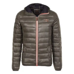 Doudoune Légère Garçon ECOMAIN38 Kaki