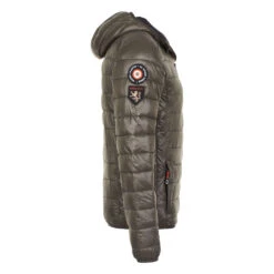 Doudoune Légère Garçon ECOMAIN1016 Kaki 8 Doudoune Légère Garçon ECOMAIN1016 Kaki -Vêtements De Ski doudoune garcon ecomain kaki2 2