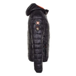 Doudoune Légère Garçon ECOMAIN38 Noir -Vêtements De Ski doudoune garcon ecomain noir2 1 1