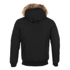 Parka Vraie Fourrure Homme CALOZ Noir 7 Parka Vraie Fourrure Homme CALOZ Noir -Vêtements De Ski doudoune homme caloz noir1 1