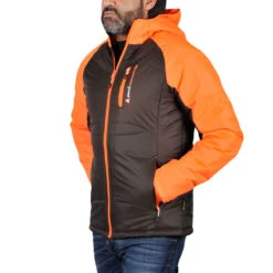 Doudoune De Ski Homme CEPEAK Marron/orange 7 Doudoune De Ski Homme CEPEAK Marron/orange -Vêtements De Ski doudoune homme cepeak marronorange2 1