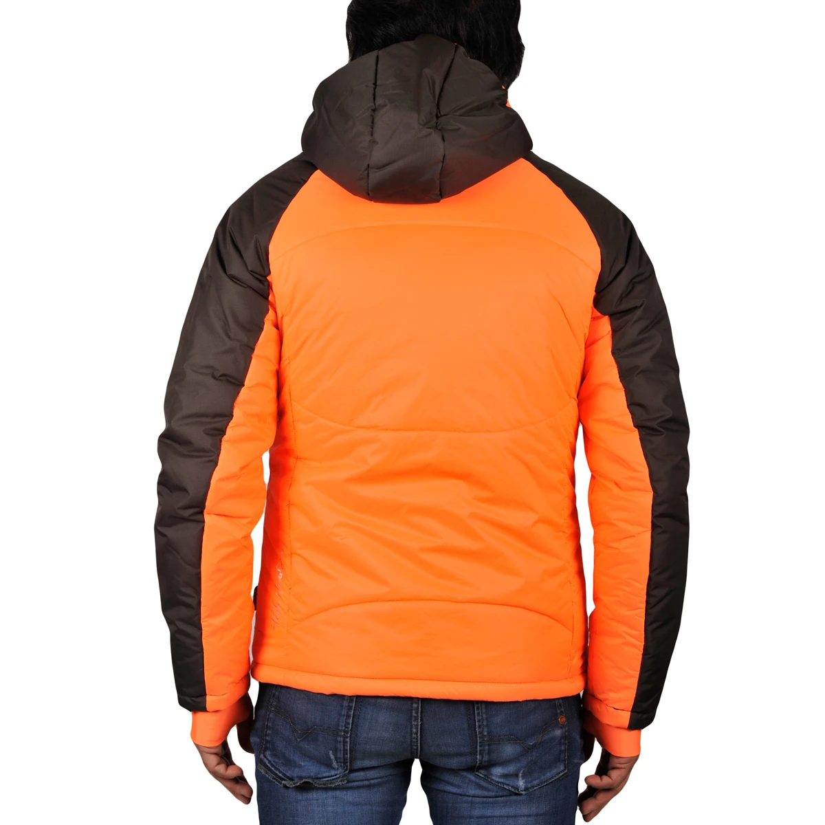 Doudoune De Ski Homme CEPEAK Orange/marron 4 Doudoune De Ski Homme CEPEAK Orange/marron – Image 2