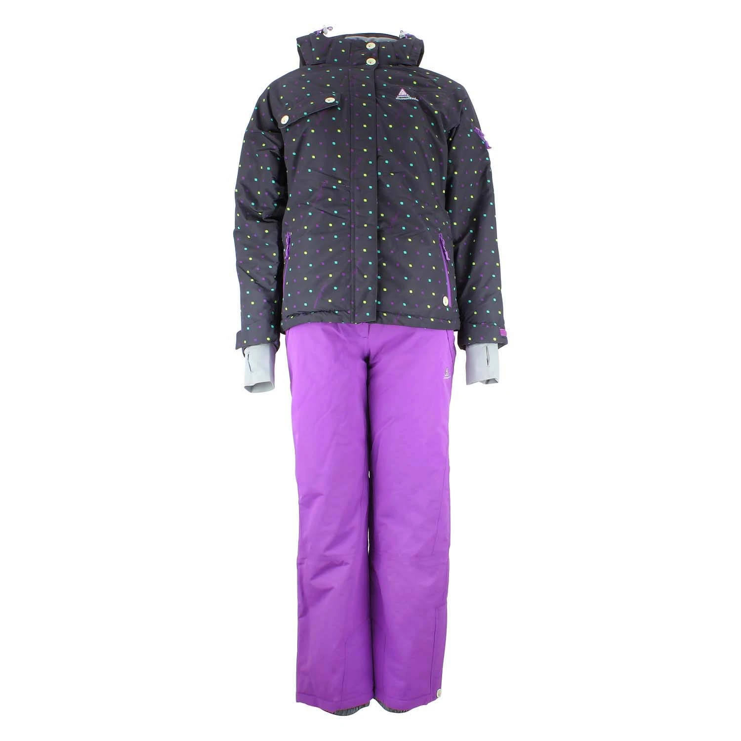 Ensemble De Ski Femme AVIM Carbone/violet 3 Ensemble De Ski Femme AVIM Carbone/violet