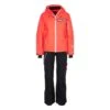Ensemble De Ski Femme ASTEC Corail/noir 2 Ensemble De Ski Femme ASTEC Corail/noir -Vêtements De Ski ensemble de ski femme astec1 corail 1