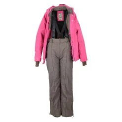 Ensemble De Ski Femme AZLY Fuchsia/marron 9 Ensemble De Ski Femme AZLY Fuchsia/marron -Vêtements De Ski ensemble de ski femme azly rose1 1 1