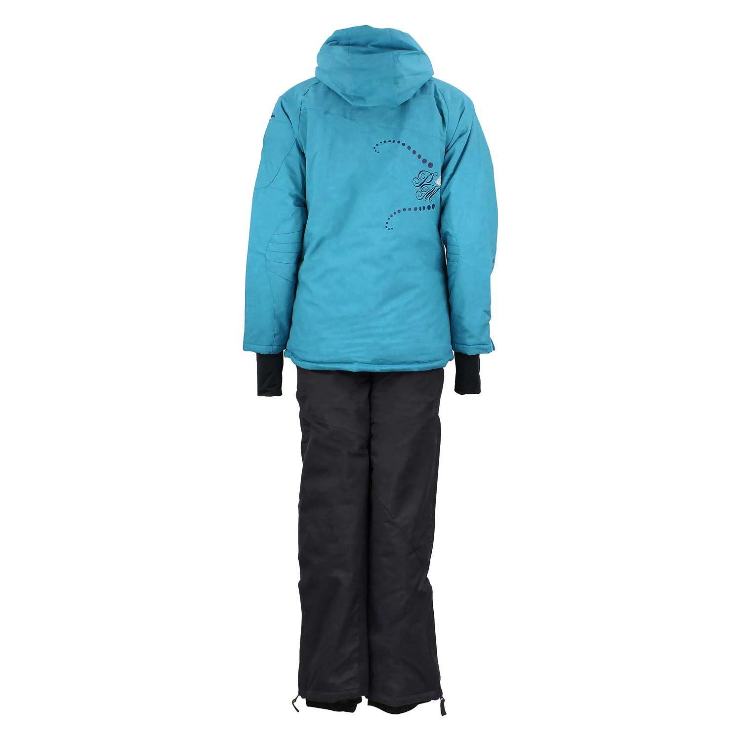 Ensemble De Ski Femme AZLY Turquoise/noir 4 Ensemble De Ski Femme AZLY Turquoise/noir – Image 2