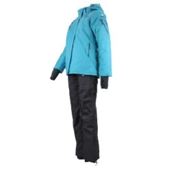 Ensemble De Ski Femme AZLY Turquoise/noir 10 Ensemble De Ski Femme AZLY Turquoise/noir -Vêtements De Ski ensemble de ski femme azly turquoise1 1 1