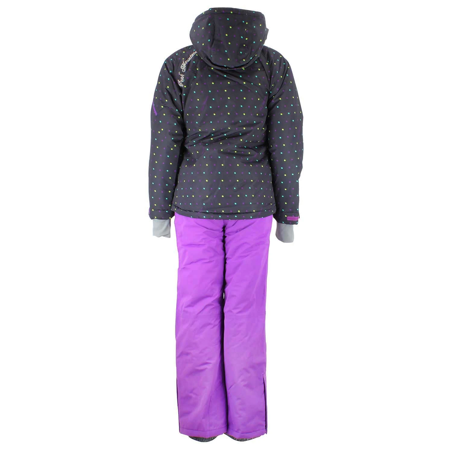 Ensemble De Ski Femme AVIM Carbone/violet 4 Ensemble De Ski Femme AVIM Carbone/violet – Image 2