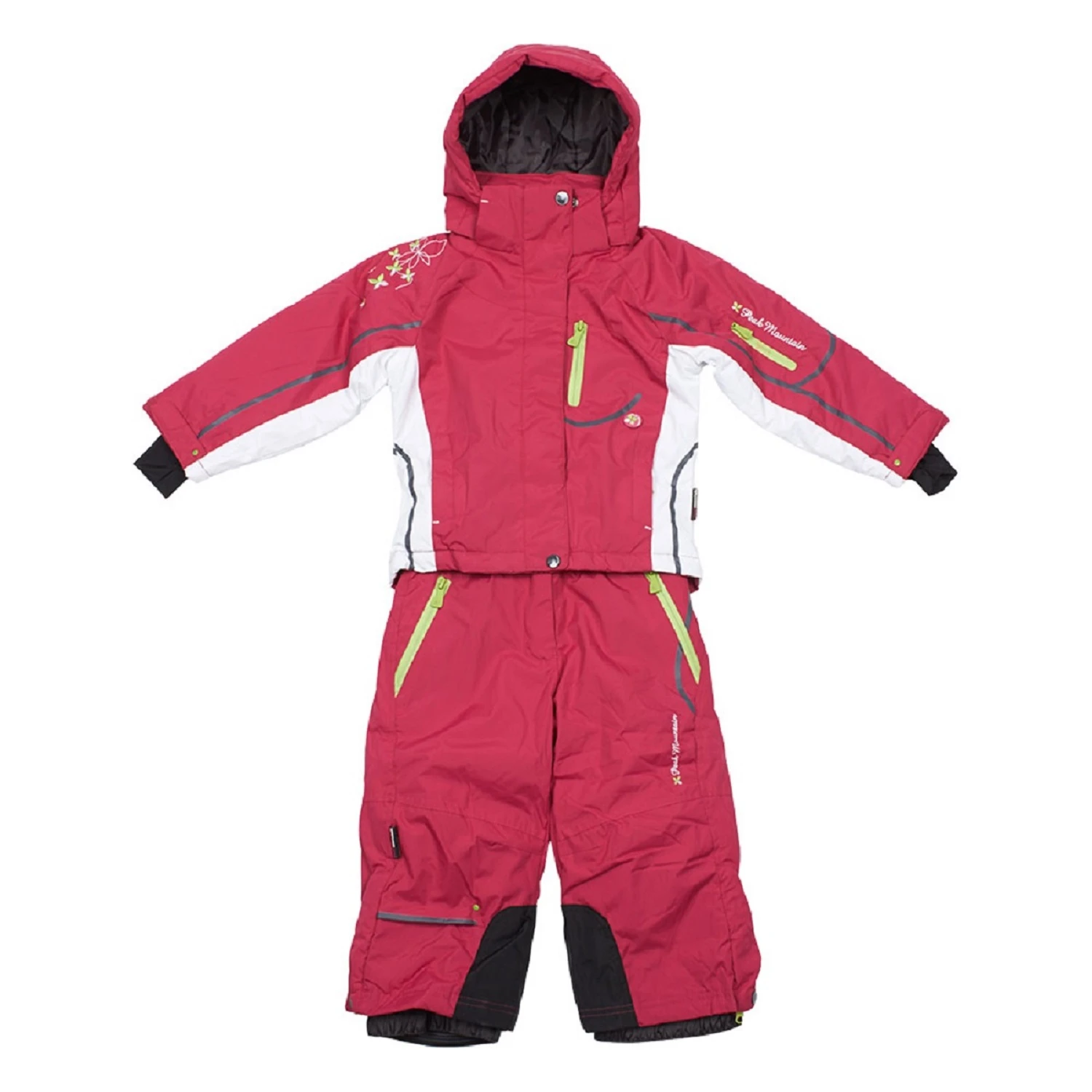 Ensemble De Ski Fille FAULINE Framboise 3 Ensemble De Ski Fille FAULINE Framboise