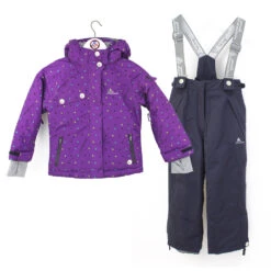 Ensemble De Ski Fille FAVIM Violet/carbone