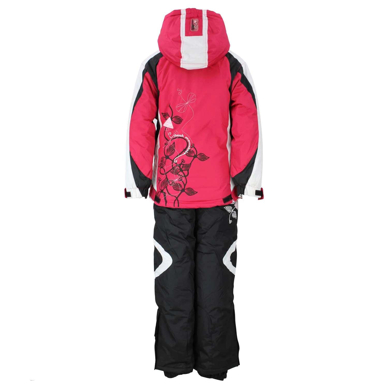Ensemble De Ski GILIA Fushia/noir 4 Ensemble De Ski GILIA Fushia/noir – Image 2