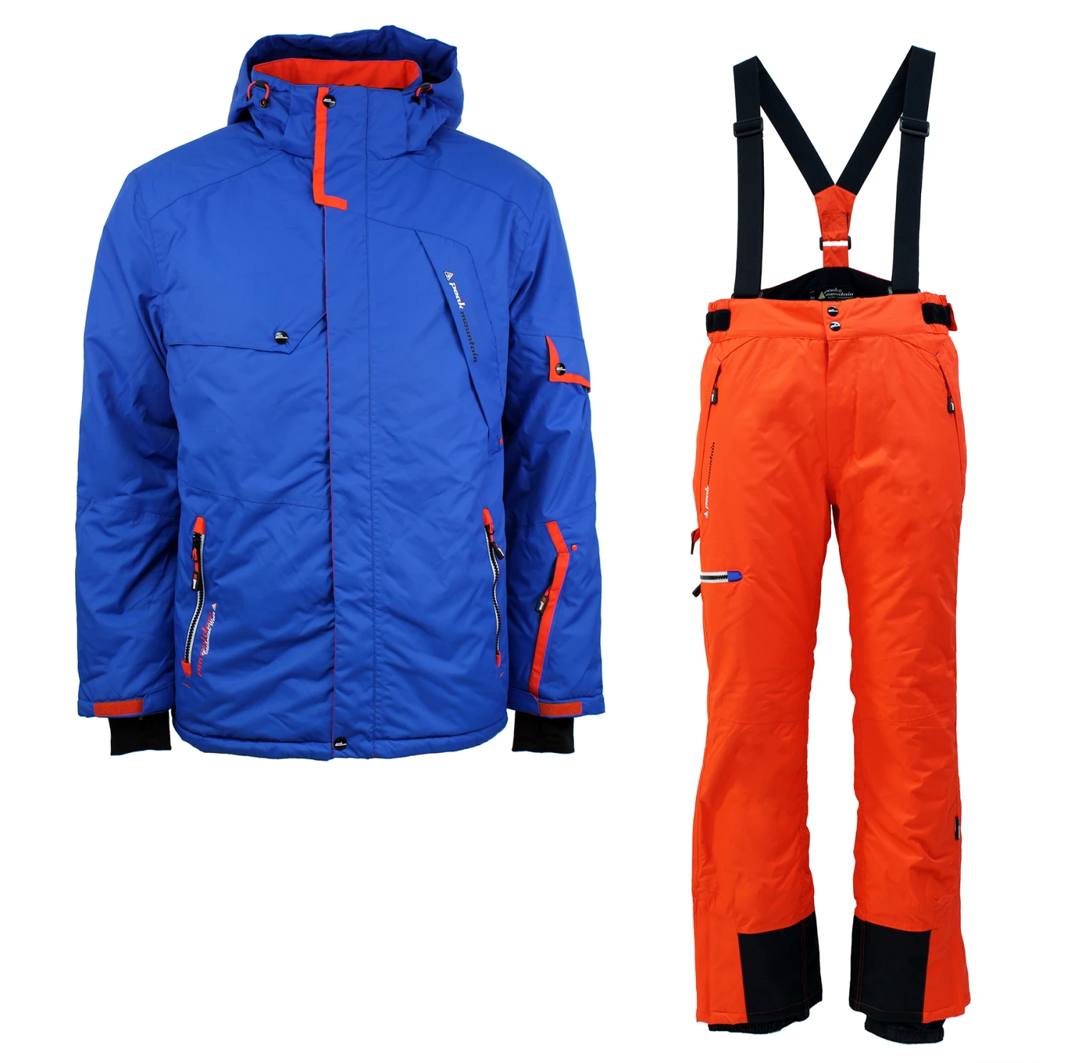 Ensemble De Ski Homme COSMIC Bleu/orange (du M Au XXL) 3 Ensemble De Ski Homme COSMIC Bleu/orange (du M Au XXL)