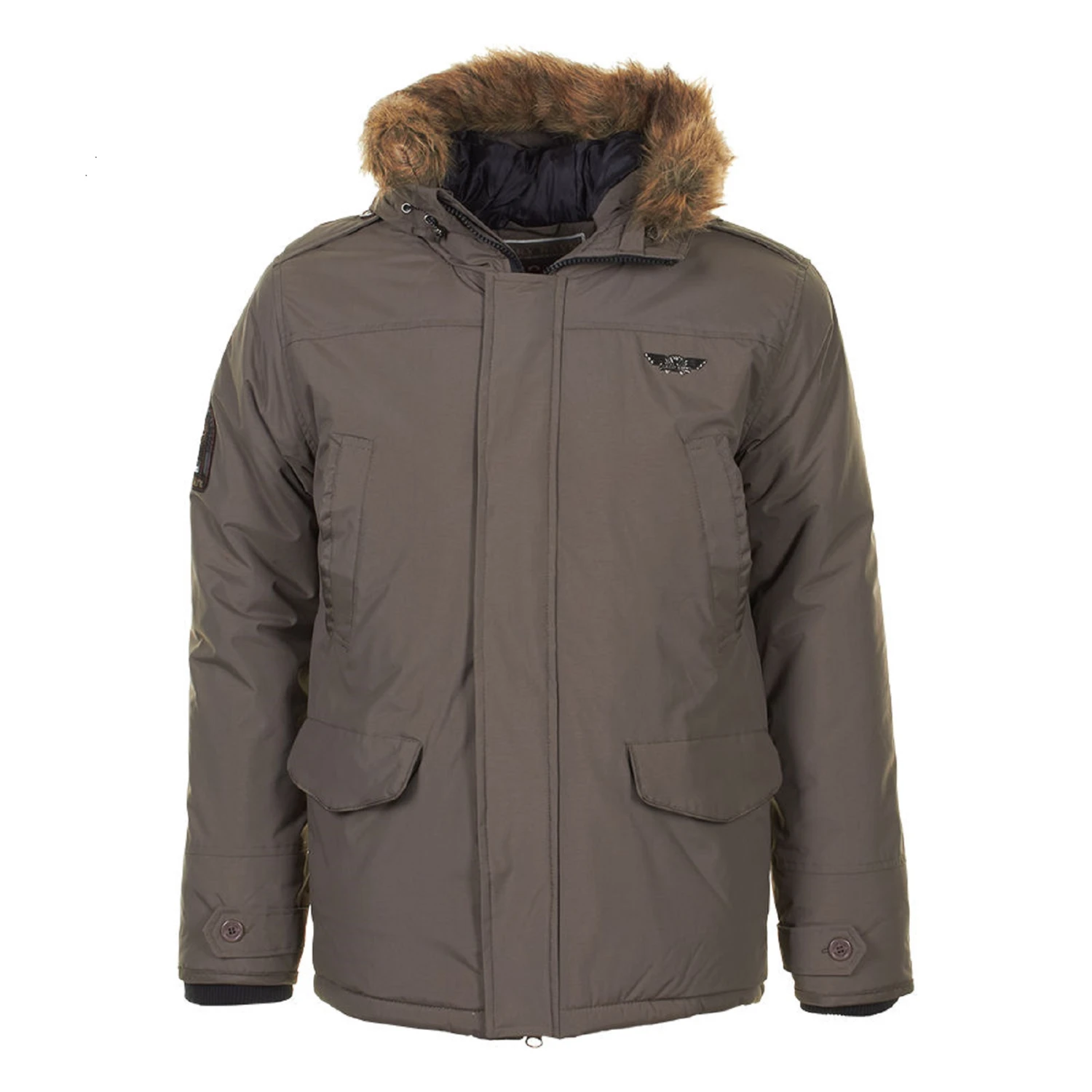 Parka Homme CAPIL Taupe 3 Parka Homme CAPIL Taupe