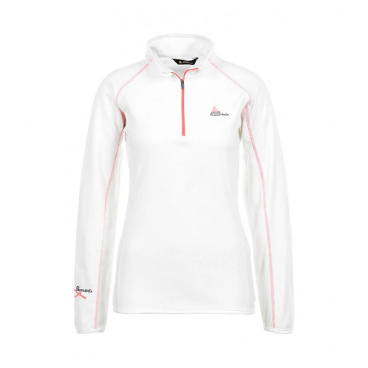 Sweat Polaire Femme AFINE Blanc 3 Sweat Polaire Femme AFINE Blanc